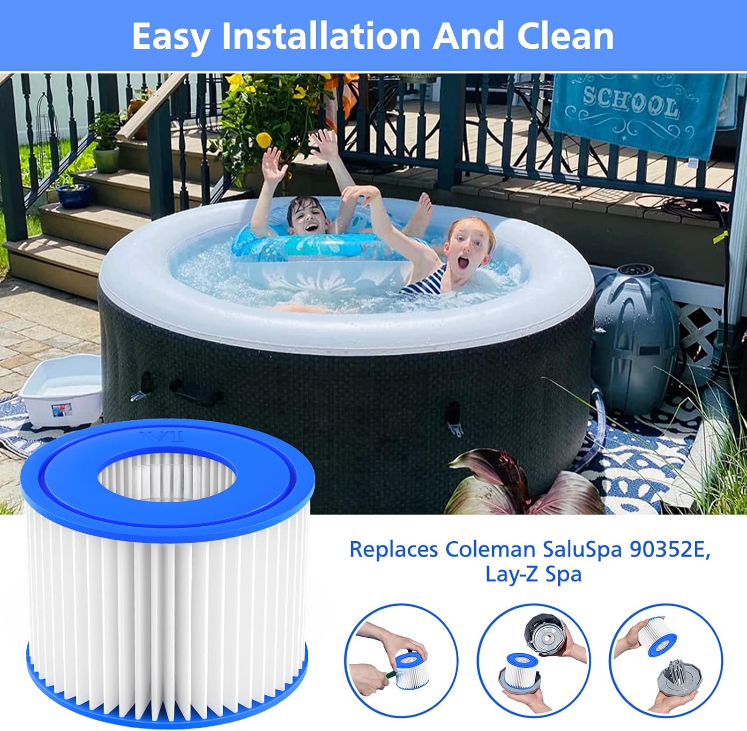 Hot Tub Filter VI, Spa Filter  - Basin Mixer Cartridge 评论和价格